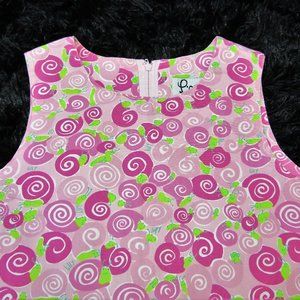 Lilly Pulitzer Pink Snail Shift Dress